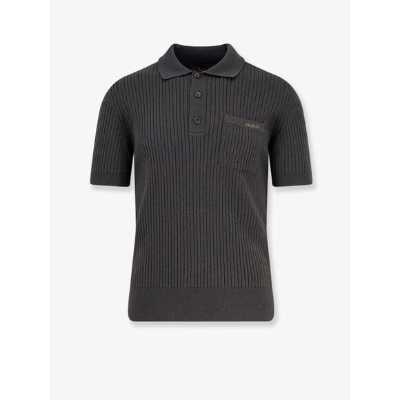 Gucci Men Wool And Cashmere Polo Shirt - Picture 1 of 5